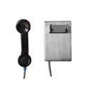 Stainless Steel Armored No Dial Public Phone